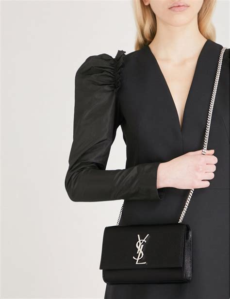 borsa nera marmorizzata yves saint laurent|borse saint laurent donna.